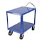Vestil Ergo Handle Cart, Steel, 2400 lb Load Capacity, 2 Shelves, 60" L, 30" W DH-MR2-2436 - alternate 2